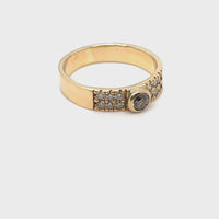 DIAMONDS & 18K YELLOW GOLD