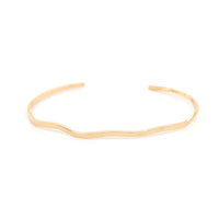 BANGLE YELLOW GOLD EARRING