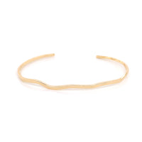 BANGLE YELLOW GOLD EARRING