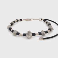 RAW DIAMONDS & WHITE GOLD BRACELET